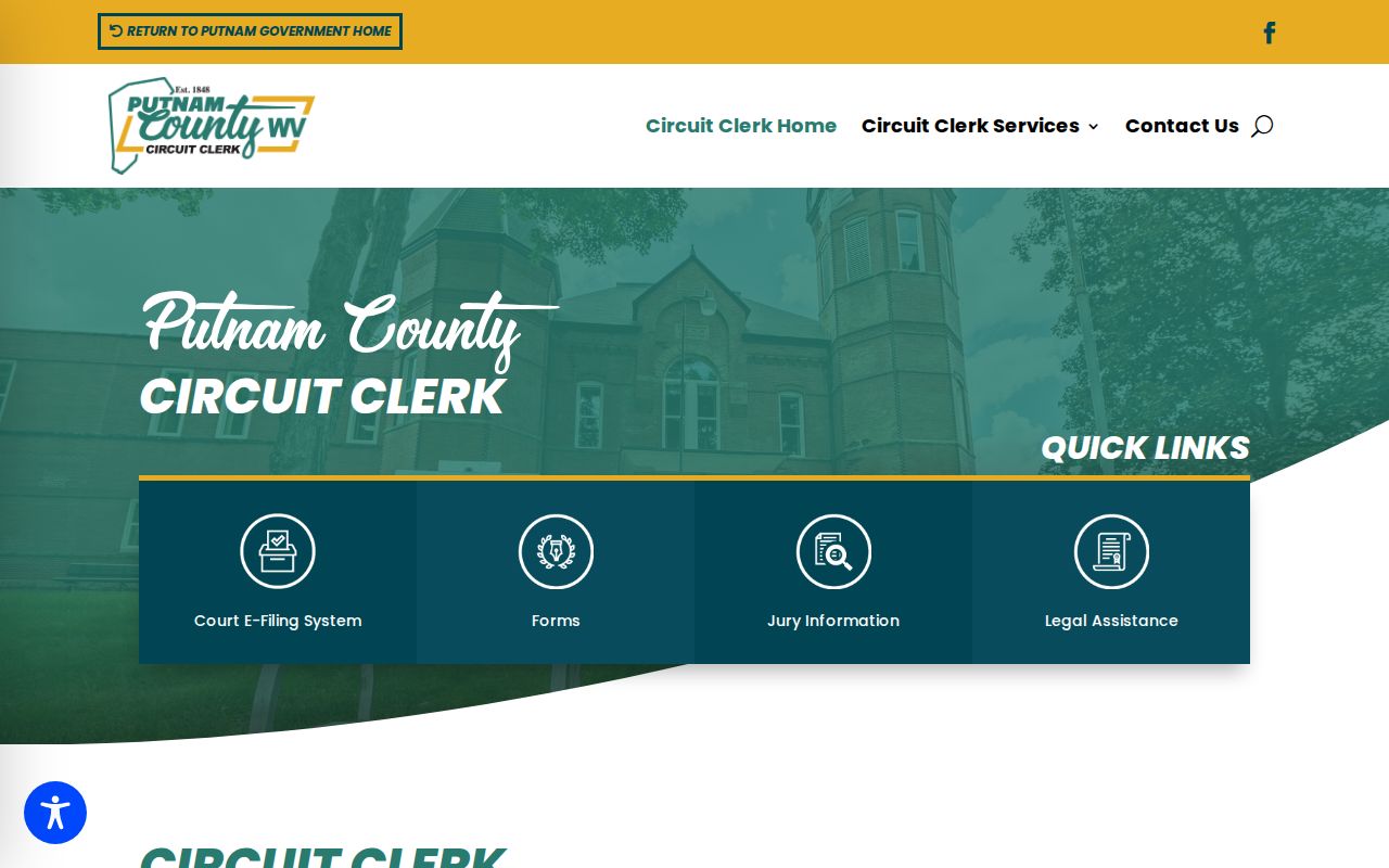 Putnam County court docket Circuit Clerk role